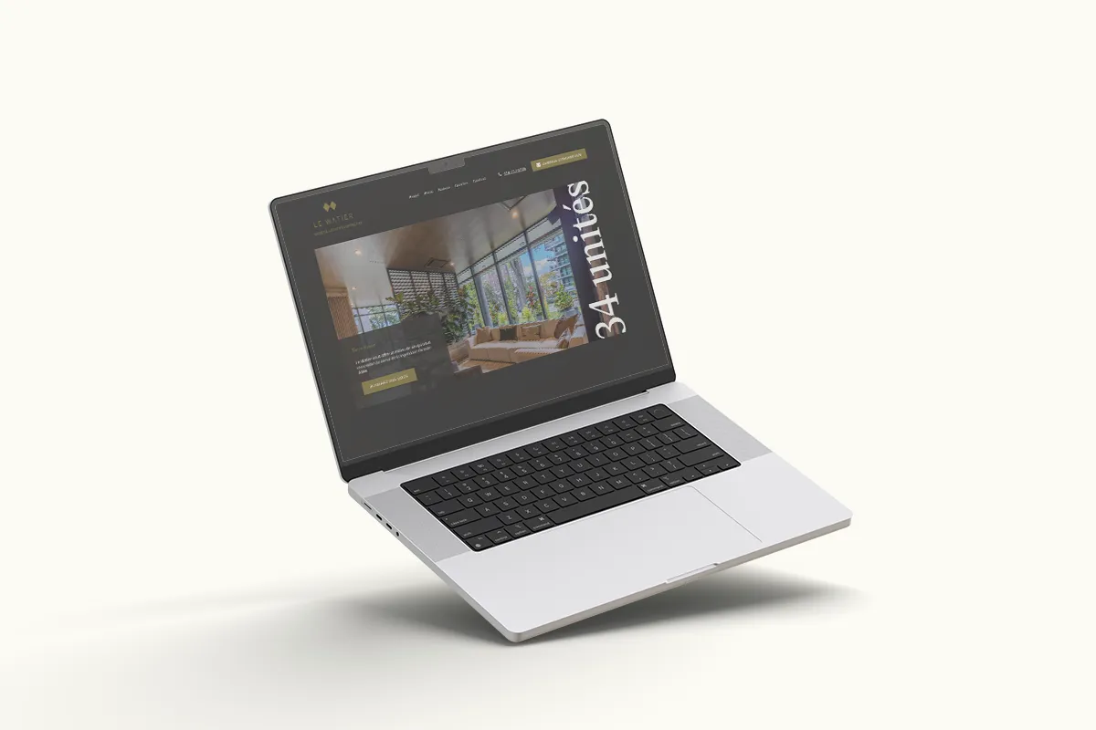 Site web Le Watier — réalisation TactikMedia