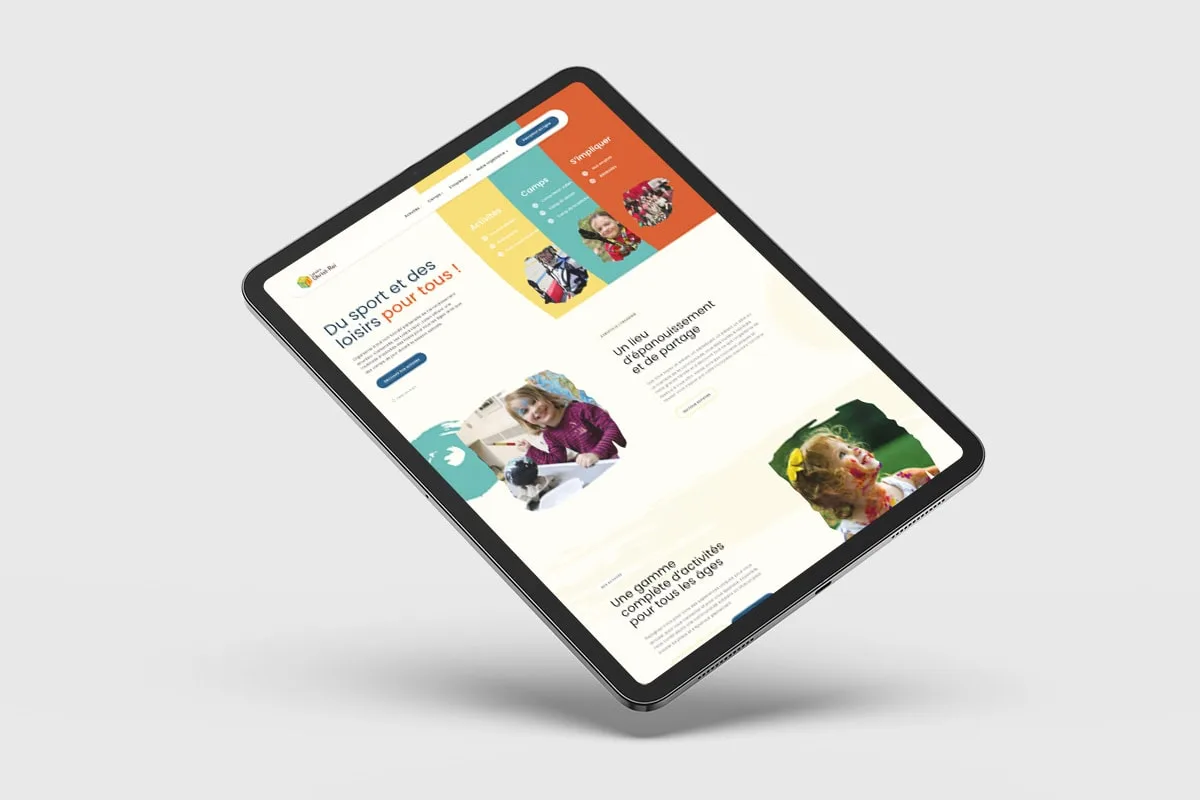 Site web Loisirs Henri-Julien — réalisation TactikMedia